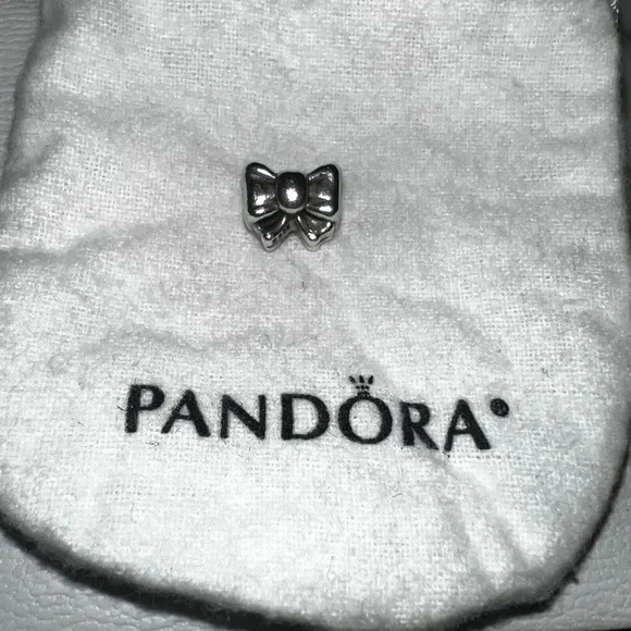 Pandora Jewelry Pandora Large Bow Charm Retired Pandora The